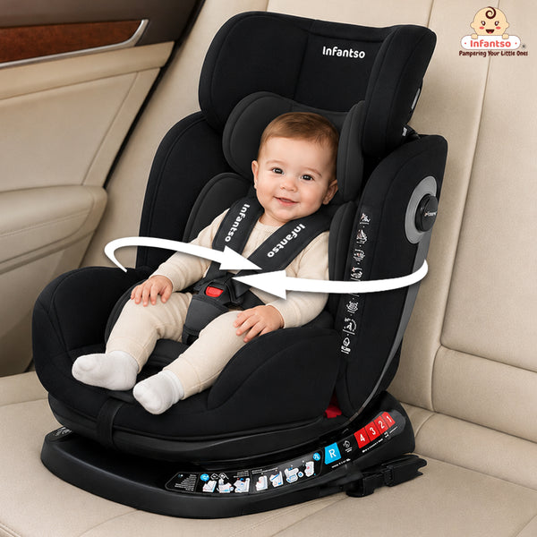 Rotating Car High End Baby Car Seat Loopie Lap Car Seat For 0-12 Years Convertible Car Seat ISOFIX