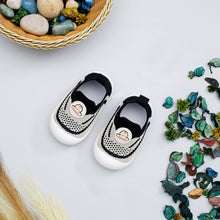 Knit Kicks Anti-Skid Cotton Socks Shoes with Rubber Sole for Walking Babies & Toddlers (6-24 Months)