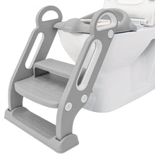 Potty Toilet Training Seat with Ladder with Step Stool for Baby Kids & Splash Guard Age: 18 months to 60 months