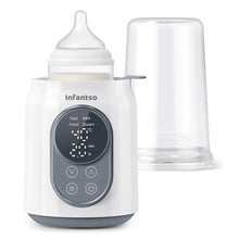 Infantso 10-in-1 Baby Bottle & Food Warmer, Fast Milk Warming, Baby Food Heating, Steam Sterilizer, Gentle Thawing & Defrosting, Adjustable Temperature, 24H Keep Warm, Timer & Anti-Scald Basket