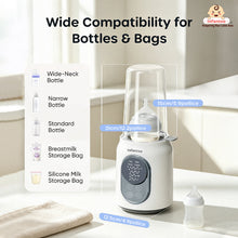 Infantso 10-in-1 Baby Bottle & Food Warmer, Fast Milk Warming, Baby Food Heating, Steam Sterilizer, Gentle Thawing & Defrosting, Adjustable Temperature, 24H Keep Warm, Timer & Anti-Scald Basket