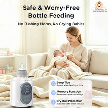 Infantso 10-in-1 Baby Bottle & Food Warmer, Fast Milk Warming, Baby Food Heating, Steam Sterilizer, Gentle Thawing & Defrosting, Adjustable Temperature, 24H Keep Warm, Timer & Anti-Scald Basket