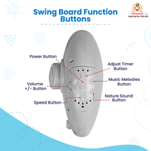 Automatic Baby Swing with Hanging Toys, Operates with Duracel and Remote Control for Newborn Baby, Safe & Portable