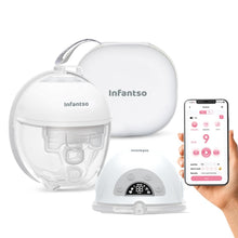 Infantso COMFIT Smart Wearable Breast Pump – India’s 1st App-Controlled Hands-Free Electric Pump for Feeding Mothers with 3-Phase Pumping, 9 Suction Levels, Smart LED Display, Quiet Operation, Leak-Proof, Type-C Rechargeable Battery, FREE Care Package