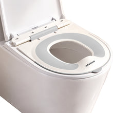 NUBO Baby Toilet Training Seat for Toddlers (1–5 Years), Soft TPE Cushion, Suction Cups & Splash Guard, PP Material, Up to 60 kg Capacity