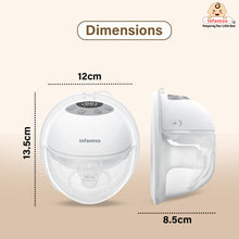 Infantso COMFIT Smart Wearable Breast Pump – India’s 1st App-Controlled Hands-Free Electric Pump for Feeding Mothers with 3-Phase Pumping, 9 Suction Levels, Smart LED Display, Quiet Operation, Leak-Proof, Type-C Rechargeable Battery, FREE Care Package