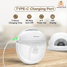 Infantso COMFIT Smart Wearable Breast Pump – India’s 1st App-Controlled Hands-Free Electric Pump for Feeding Mothers with 3-Phase Pumping, 9 Suction Levels, Smart LED Display, Quiet Operation, Leak-Proof, Type-C Rechargeable Battery, FREE Care Package