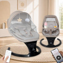 Infantso SLEEP EASE (2-in-1) Automatic Baby Swing – 5-Speed Electric Cradle with Bluetooth Music, Remote Control, Timer & Safety Lock for 0 to 12 months