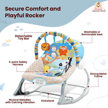 Manual Rocker For Newborns to Toddlers: Comfort, Safety, and Entertainment (0-24 Months, 18kg)