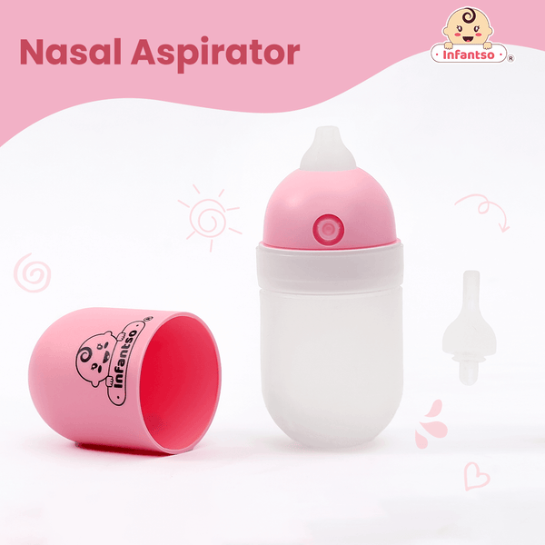 Manual Nasal Aspirator (Bulb Snot Sucker), Reusable Soft Silicone Nose Cleaner For Infants, Mucus Sucker Nasal Cleaner For Congestion & Cold Relief (Made In Taiwan)