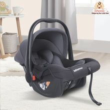 4‑in‑1 Baby Carry Cot Amora | Lightweight, Safety‑Certified 3‑Point Harness | Adjustable Handle, Shock‑Absorbing Base & Newborn Soft Cushion Support