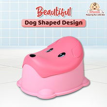 Dog Shape Removable Baby Potty Seat/Chair with Anti-Skid Base (Age 1 to 4 Years)