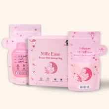 MilkEase Breast Milk Storage Bags – 250ml Capacity | BPA-Free, Leak-Proof, Pre-Sterilized, Smart Temperature Indicator | Pack of 25