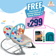 Manual Rocker For Newborns to Toddlers: Comfort, Safety, and Entertainment (0-24 Months, 18kg)