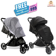 GlideX Travel Stroller: One-Hand Fold, Reclining Seat, Adjustable Canopy, 360° Wheels, 5-Point Harness, 0-3 Years, 15kg