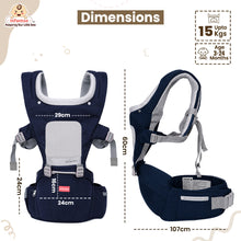 Infantso Adjustable Hip Seat Baby Carrier with 6 Carrying Positions for 03 to 24 Months