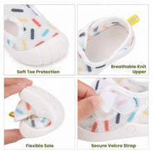 Infantso Baby Sock Shoes for First Walkers | Anti-Skid & Flexible Sole, Breathable Knit Fabric, Lightweight Soft Baby Shoes with Easy Slip-On Design