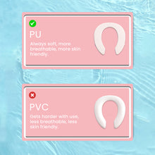 Infantso 2-in-1  Nora Potty Training Seat with Ladder & Step Stool for Toddlers – Foldable, Non-Slip, PU Soft Cushion, Universal Fit for Standard Toilets – Baby Toilet Trainer for Boys & Girls (1–5 Years)