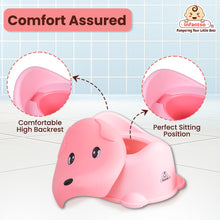 Dog Shape Removable Baby Potty Seat/Chair with Anti-Skid Base (Age 1 to 4 Years)