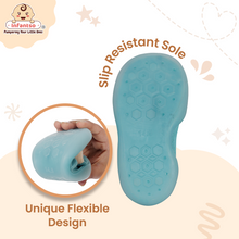 Cuddle Creatures Anti-Skid Cotton Socks Shoes with Rubber Sole for Walking Babies & Toddlers (6-24 Months)