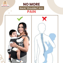 Infantso Adjustable Hip Seat Baby Carrier with 6 Carrying Positions for 03 to 24 Months
