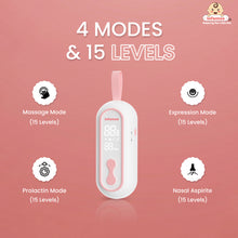 Infantso Vellure Hands-Free Wearable Double Breast Pump – Hospital Grade Suction, Leak-Proof Design, 4 Modes, 15 Intensity Levels, Multiple Flange Sizes, Ultra Quiet & Lightweight