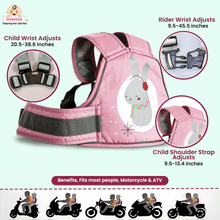 Two-wheeler Travel Safety Belt, Two Wheeler Baby Carrier For Kids
