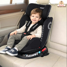 Infantso Ride-On 360° Rotating Recliner Baby Car Seat – Convertible, ISOFIX, Safety Harness, Ages 0–12 Years, 0–36 kg