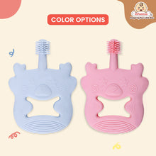 Bear Shape Silicone Teether | BPA-Free Teether, Teething Relief, Baby Teether Silicone, Teething Toy, Sensory Toy, Gum Massager for 4+ months | Teether for baby |