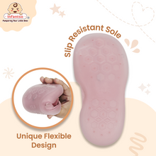 Cuddle Creatures Anti-Skid Cotton Socks Shoes with Rubber Sole for Walking Babies & Toddlers (6-24 Months)
