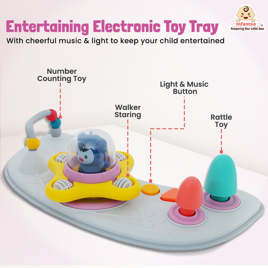 Activity Walker Baby Walkers Mamas And Papas Premium Round 4-in-1