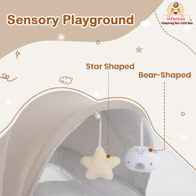 Infantso Automatic Baby Swing – 5-Speed Electric Cradle with Bluetooth Music, Remote Control, Timer & Safety Lock for 0 to 2 years