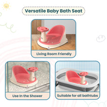 Infantso Baby Bathing Seat – Ergonomic, Safe & Comfortable for Newborns to Toddlers 06 to 24 months