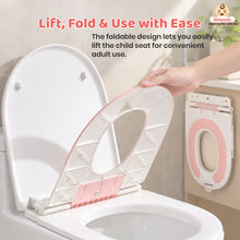 NUBO Baby Toilet Training Seat for Toddlers (1–5 Years), Soft TPE Cushion, Suction Cups & Splash Guard, PP Material, Up to 60 kg Capacity