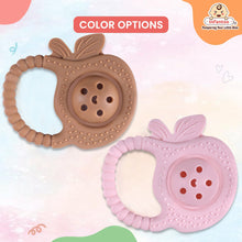 Rattle Silicone Teether | BPA-Free Teether, Teething Relief, Baby Teether Silicone, Teething Toy, Sensory Toy, Gum Massager for 4+ months | Teether for baby