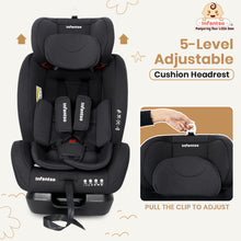 Infantso Cruise-On Recliner Car Seat for Kids | 0–12 Years | 0–36 kg | Multi-Position Recline | 5-Level Adjustable Headrest | 3-Point Safety Harness