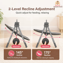 Automatic Swing Rocker with Bluetooth, Remote Control, 5 Speeds, Music, Timer, Mosquito Net & Toy Bar (0-2 Years), Holds weight upto 15kg