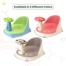Infantso Baby Bathing Seat – Ergonomic, Safe & Comfortable for Newborns to Toddlers 06 to 24 months