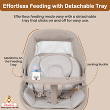 Infantso Automatic Baby Swing – 5-Speed Electric Cradle with Bluetooth Music, Remote Control, Timer & Safety Lock for 0 to 2 years