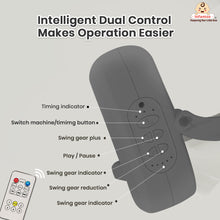 Smart Electric Baby Cradle Swing with Bluetooth Music, Remote & 5-Speed Timer – Safe Sleep Bassinet for Newborns to 18 Months