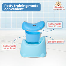 Dog Shape Removable Baby Potty Seat/Chair with Anti-Skid Base (Age 1 to 4 Years)