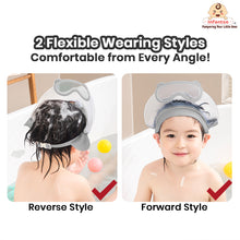 Baby Shower Cap – Adjustable Waterproof Bath Hat for Eye & Ear Protection (6–36 Months)