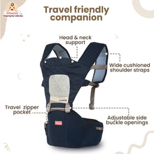Infantso Adjustable Hip Seat Baby Carrier with 6 Carrying Positions for 03 to 24 Months