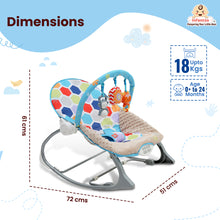 Manual Rocker For Newborns to Toddlers: Comfort, Safety, and Entertainment (0-24 Months, 18kg)