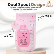 MilkEase Breast Milk Storage Bags – 250ml Capacity | BPA-Free, Leak-Proof, Pre-Sterilized, Smart Temperature Indicator | Pack of 25