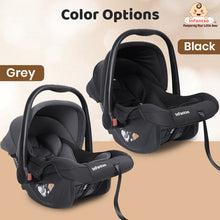 4‑in‑1 Baby Carry Cot Amora | Lightweight, Safety‑Certified 3‑Point Harness | Adjustable Handle, Shock‑Absorbing Base & Newborn Soft Cushion Support