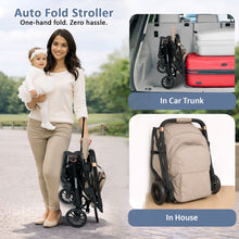 Infantso Ride-X Auto Fold Baby Stroller with One-Hand Fold, Mosquito Net, 5-Point Safety Harness, Shock Absorber Wheels & Compact Travel Design (0–3 Years, Up to 15kg)