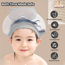 Baby Shower Cap – Adjustable Waterproof Bath Hat for Eye & Ear Protection (6–36 Months)
