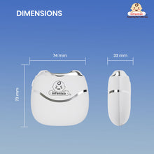 Infantso TRIMSY Electric Baby Nail Trimmer – Safe Nail Cutter for Newborns & Kids | Skin-Friendly Grooming Tool with Cleaning Brush | Unisex Nail Clipper for Boys & Girls