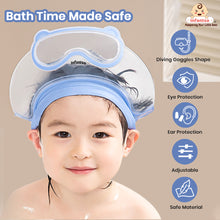 Baby Shower Cap – Adjustable Waterproof Bath Hat for Eye & Ear Protection (6–36 Months)